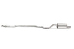 Scorpion non-resonated cat-back exhaust system for OPEL CORSA E