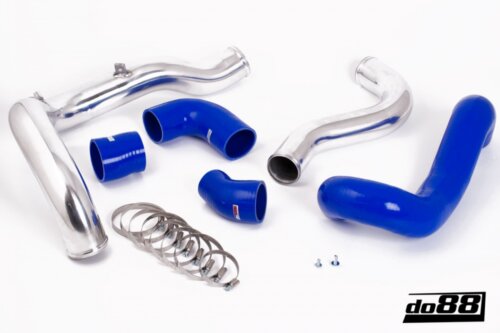 do88 pressure hoses for SAAB 9-3 2.8T V6 06-11, blue hoses