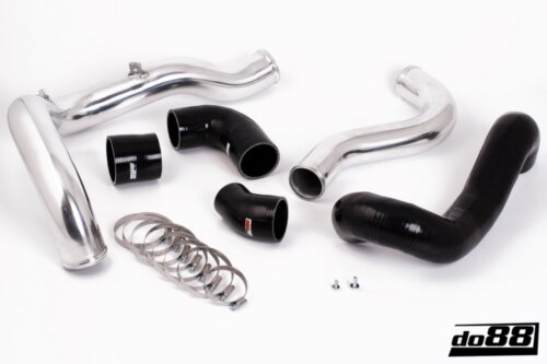 do88 SAAB 9-3 2.8T V6 06-11 Pressure pipes with Black hoses