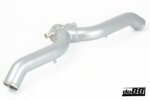 do88 Porsche 997.2 Turbo 2010- Y-Pipe, Silver for OEM IC