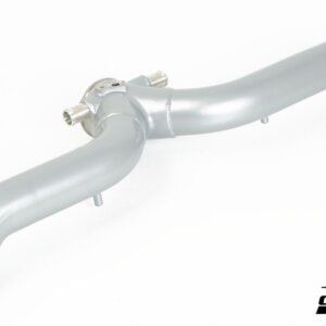 Porsche 997.2 Turbo 2010- Y-Pipe, Silver for do88 IC