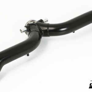 do88 Porsche 997.2 Turbo 2010- Y-Pipe, Black for OEM IC
