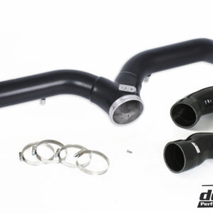 do88 Porsche 997.1 Turbo Y-Pipe, Black for OEM IC