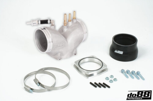 do88 Porsche 997.1 Turbo Plenum, OEM throttle body