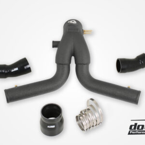 do88 Porsche 911 Turbo (991.1) 2013-15 Y-Pipe, Black for OEM IC