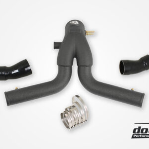do88 Porsche 911 Turbo (991.2) 2015- Y-Pipe, Black for OEM IC