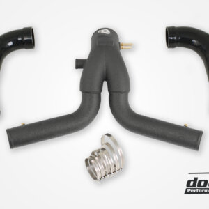 Porsche 911 Turbo (991.2) 2015- Y-Pipe, Black for do88 IC