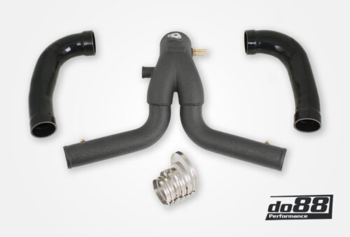 do88 Y-pipe cijevi za Porsche 911 Turbo (991.2) 2015-, crne