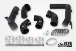 do88 Volvo S60 V60 XC60 V90 S90 XC90 SPA Pressure pipes, Diesel, OEM IC, Black hoses