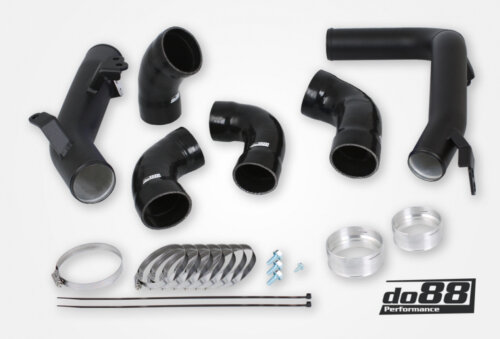 Volvo S60 V60 XC60 V90 S90 XC90 SPA Pressure pipes, Diesel, do88 IC, Black hoses