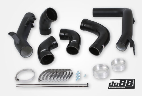 Volvo S60 V60 XC60 V90 S90 XC90 SPA Pressure pipes, T8 Petrol, do88 IC, Black hoses