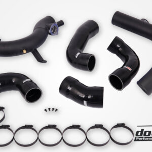 do88 VAG 2.0 TSI EA888 Gen4 (300hp+) OEM IC Pressure pipes, Black hoses