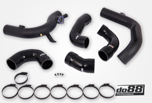 do88 VAG 2.0 TSI EA888 Gen4 (300hp+) OEM IC Pressure pipes, Black hoses