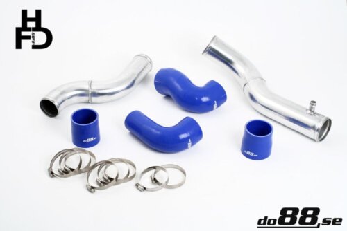 do88 Volvo 7/940 Turbo Top Connection pipe kit ,blue hoses ,3'' throttle body