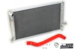 do88 radiator for SAAB 9-5 98-01, red hoses