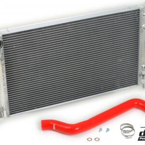 do88 radiator for SAAB 9-5 98-01, red hoses