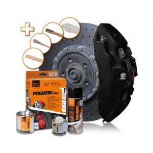 Colour for Foliatec brake caliper paint kit, matt black