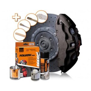 Colour for Foliatec brake caliper paint kit, carbon metallic