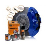 Colour for Foliatec brake caliper paint kit, blue metallic