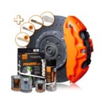 Colour for Foliatec brake caliper paint kit, neon orange