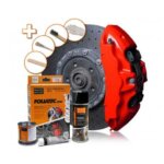 Colour for Foliatec brake caliper paint kit, red