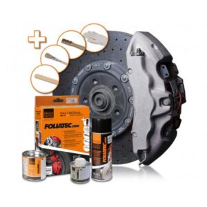 Colour for Foliatec brake caliper paint kit, silver metallic