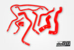 do88 SAAB 9-3 Turbo T7 99-03 Coolant hoses Red