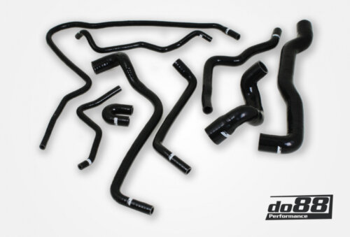 do88 SAAB 9-3 Turbo T7 99-03 Coolant hoses Black