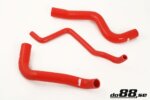 do88 Volvo 740/940 Coolant hoses Red