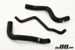 do88 Volvo 740/940 Coolant hoses Black