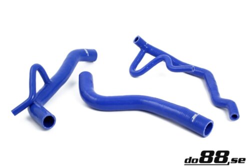 do88 coolant hoses for Volvo 940 Turbo 92-98, blue hoses