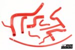 do88 SAAB 900 Turbo T8 1981-1989 Coolant hoses Red