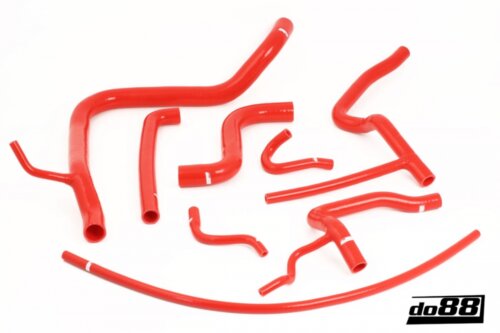 do88 SAAB 900 Turbo T8 1981-1989 Coolant hoses Red