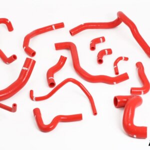 do88 silikonske rashladne cijevi za Audi S4/RS4 B5 2.7 BiTurbo, crvena crijeva