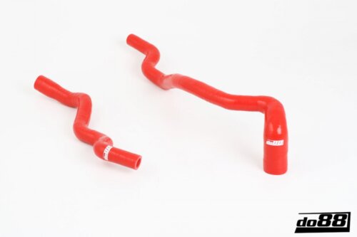 do88 Saab 900 / 9-3 RHD Heater core hoses Red