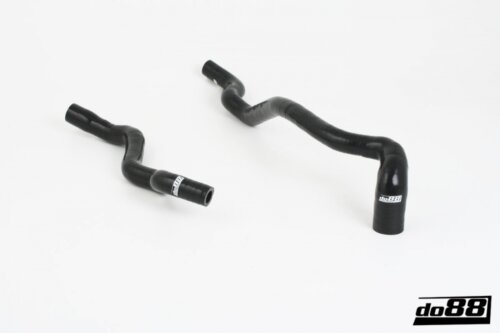 do88 Saab 900 / 9-3 RHD Heater core hoses Black