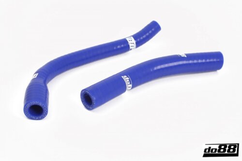 do88 throttle body hoses for SAAB 900 Turbo 1986-1993, blue hoses