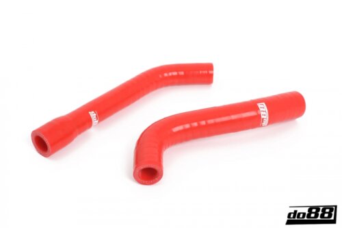 do88 SAAB 900 Turbo Bosch LH with cat 1985-1993, Idle control hoses Red