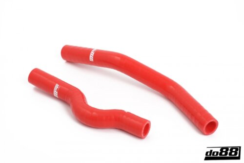 do88 SAAB 9-3 2.0T 2007- Coolant hoses oil cooler Red