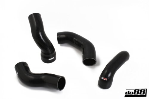 do88 tlačne cijevi za Volvo S60/V60/V70 T6 2008-2015, crna crijeva
