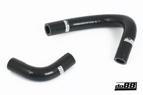 do88 silicone coolant hoses for Volvo 740/940 Turbo 92-98, black hoses