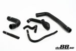do88 silicone coolant hoses for SAAB 9000 Turbo 94-98, black hoses