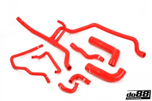 do88 BMW 320 325 E36 1990-1996 Coolant hoses Red