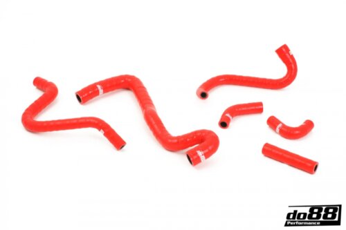 do88 SAAB 9-5 98-03 & 9-3 00-02 Crankcase vent hoses Red