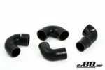 do88 pressure hoses for SAAB 9000 Turbo 91-98, black hoses