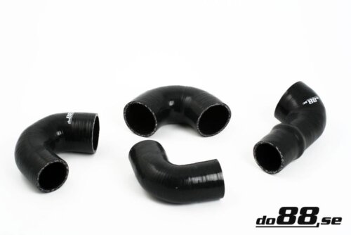 do88 pressure hoses for SAAB 9000 Turbo 91-98, black hoses