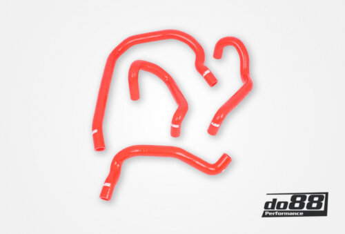 do88 AUDI SEAT VW 2.0 TSI (MQB) Coolant hoses Remote Radiator (Left) Red