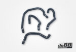 do88 AUDI SEAT VW 2.0 TSI (MQB) Coolant hoses Remote Radiator (Left) Black