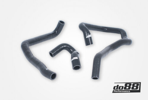do88 AUDI SEAT VW 2.0 TSI (MQB) Coolant hoses Remote Radiator (Right) Black