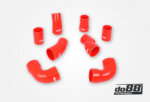 do88 pressure hoses for Audi RS6 C5 2002-2004, red hoses